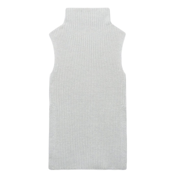 Wilfred Sleeveless Gray Wool Sweater XXS Like New - Picture 5 of 8